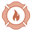 Emergency Support Function number four icon