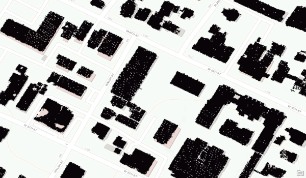 Create Footprint Raster result