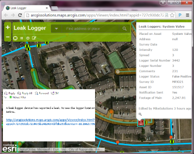 Leak Logger Information app
